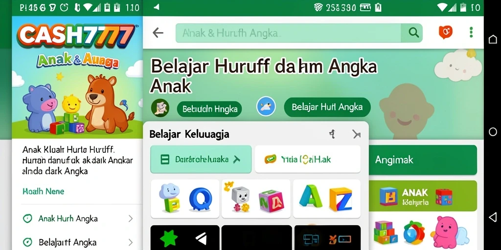 Tampilan antarmuka <strong>CASH777</strong> yang menarik dan edukatif.