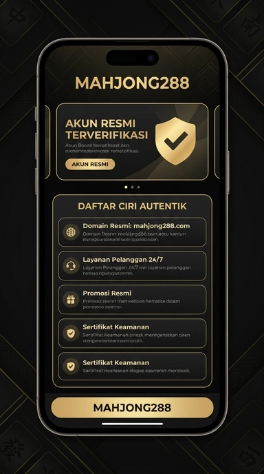 Kanal Resmi Mahjong288 untuk Pengguna Android Indonesia